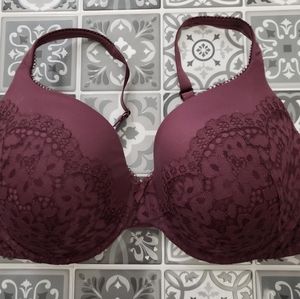 Victoria's Secret lace bra, sz 38DD